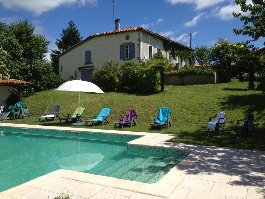 Chez Sarrazin Villa Brossac Exteriör bild